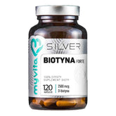Biotin FORTE 2500mcg 120 kapsler MYVITA SILVER PURE